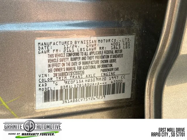 Used 2025 Gray Nissan SV image 28