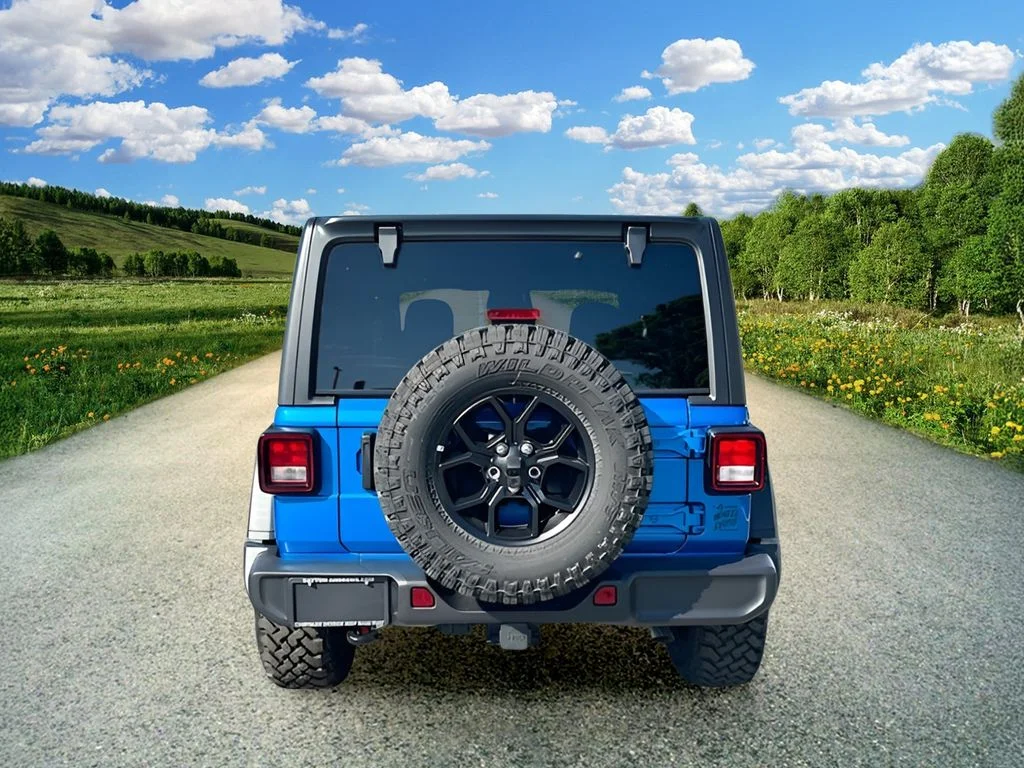 New 2026 Hydro Blue Pearl-Coat Exterior Paint Jeep Willys image 5