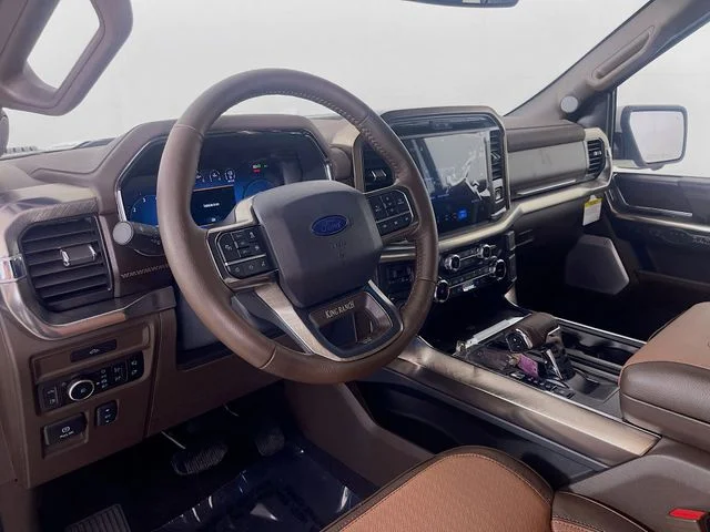 New 2026 Star White Metallic Tri-Coat Ford King Ranch image 8
