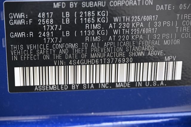New 2026 Blue Subaru Premium image 20