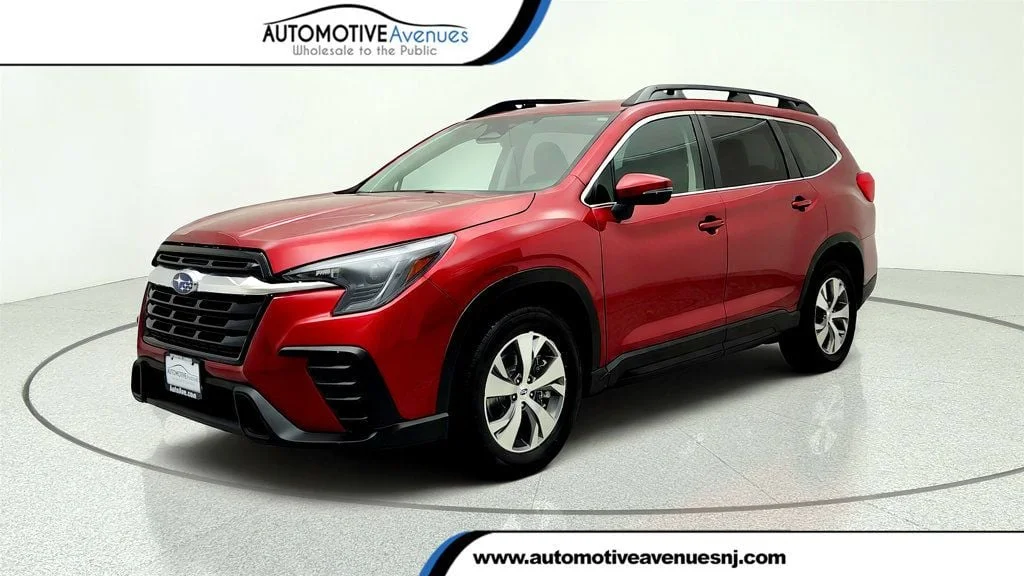 Used 2023 Crimson Red Pearl Subaru Premium 8-Seater w/ Convenience Package image 1
