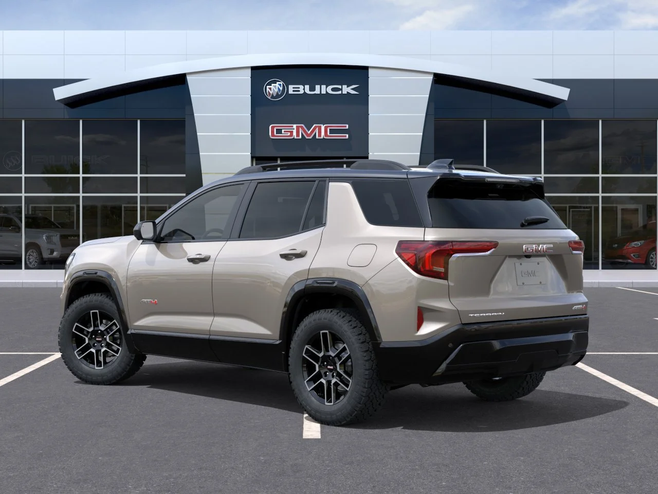 New 2026 Riverstone Metallic GMC AT4 image 3