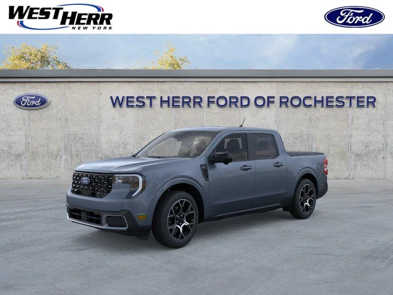 New 2026 Azure Gray Metallic Tri-Coat Ford Lariat® image 1