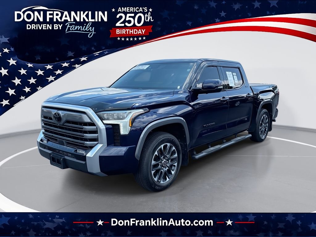 Used 2023 Blue Toyota Limited image 1