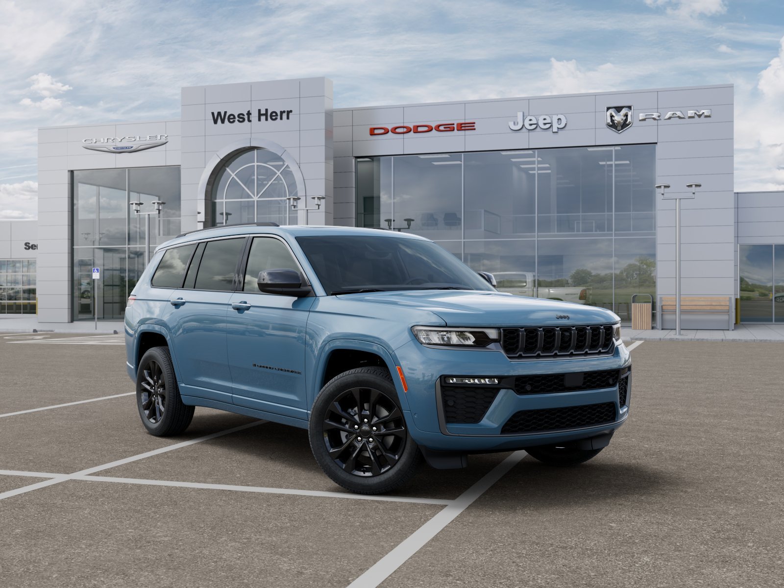 New 2026 Steel Blue Exterior Paint Jeep Limited Reserve image 5