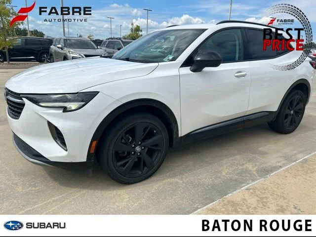 Used 2022 White Buick Preferred image 1