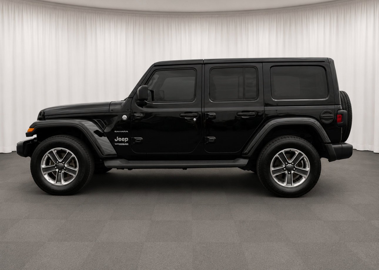 Used 2019 Black Clearcoat Jeep Sahara image 6