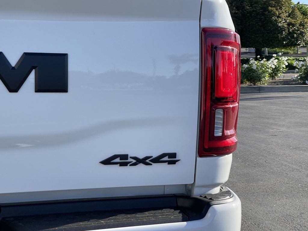 New 2026 Bright White Clear-Coat Exterior Paint RAM Laramie image 9