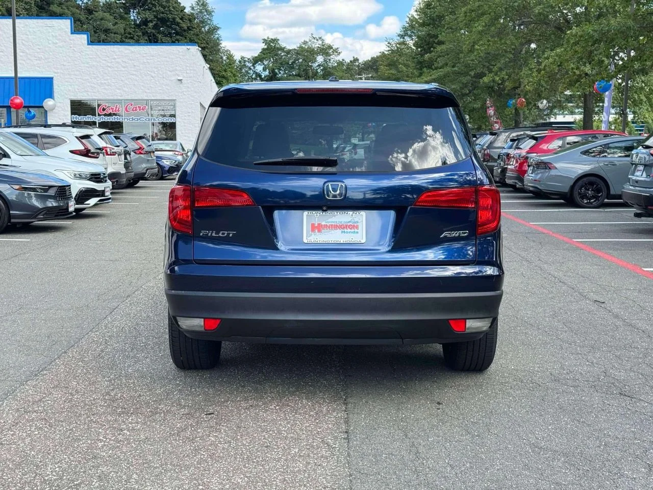 Used 2017 Blue Honda EX-L image 7