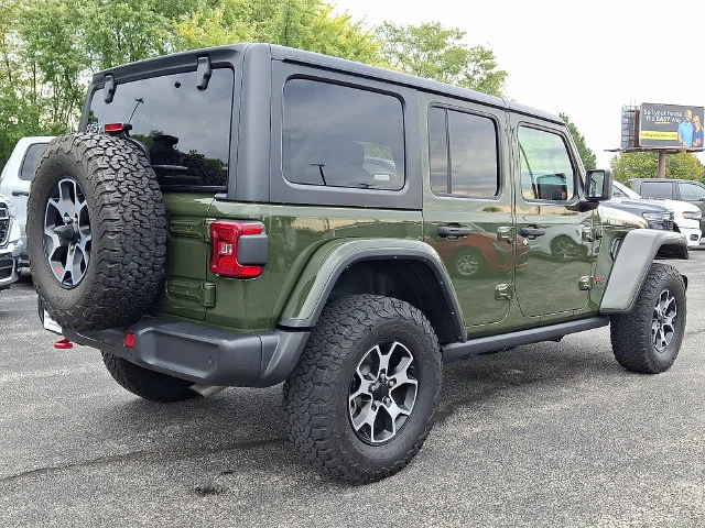 Used 2021 Green Jeep Unlimited Rubicon image 7