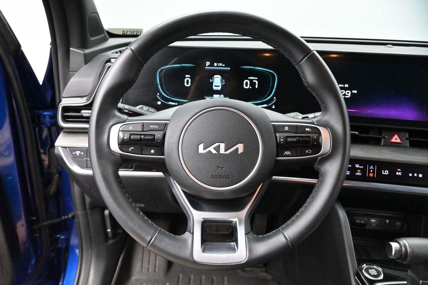 Used 2024 Sapphire Blue Kia X-Line image 14