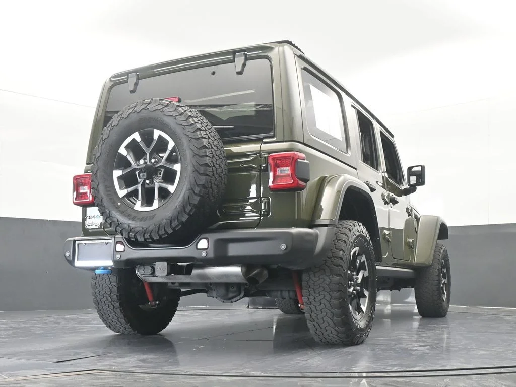 Used 2024 Sarge Green Clearcoat Jeep Rubicon 4xe image 68