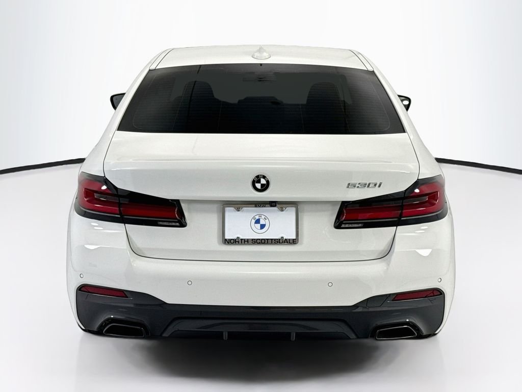 Used 2022 Alpine White BMW 530i image 6