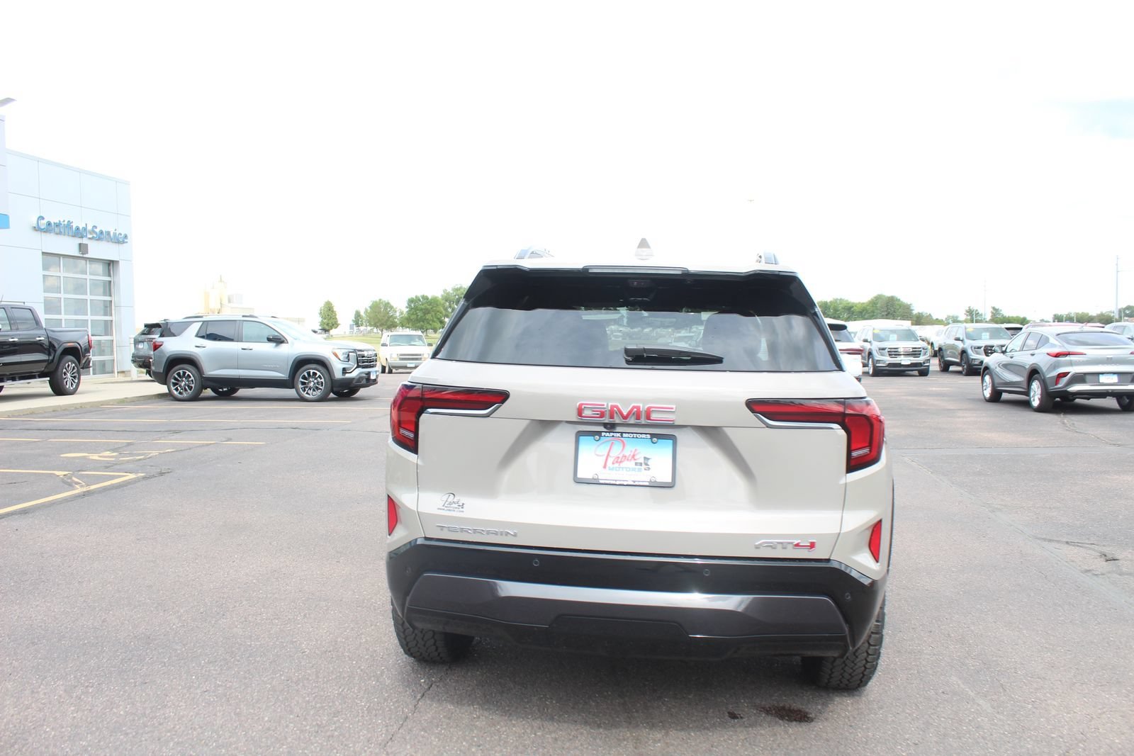 New 2026 Riverstone Metallic GMC AT4 image 3