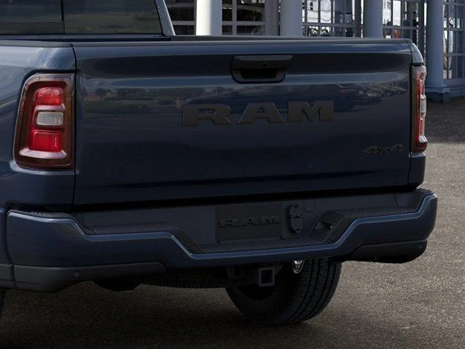 New 2026 Forged Blue Metallic Exterior Paint RAM Express Crew Cab 4x4 6