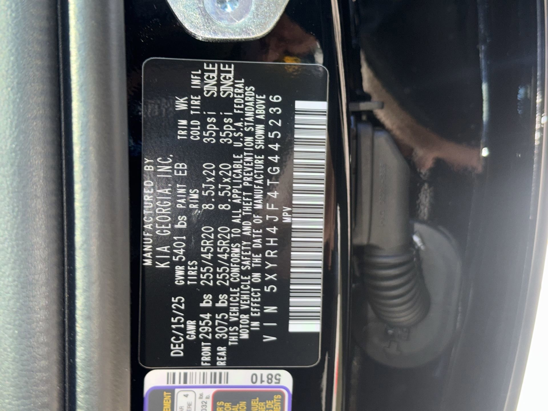 New 2026 Ebony Black Kia EX image 33