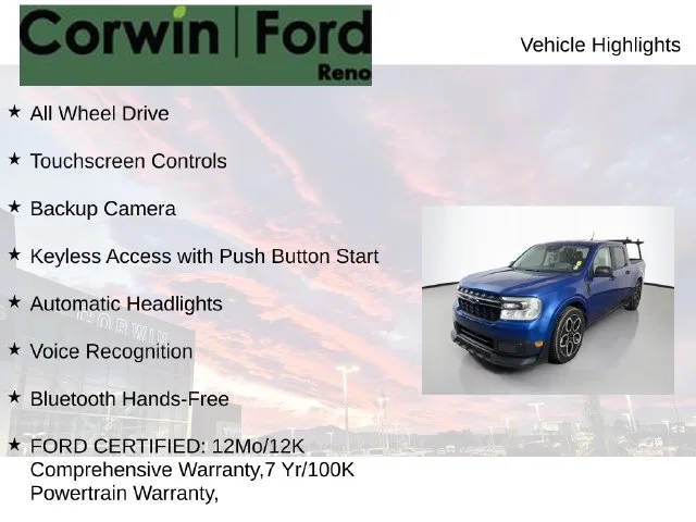 Certified Used 2024 Atlas Blue Metallic Ford XLT image 6