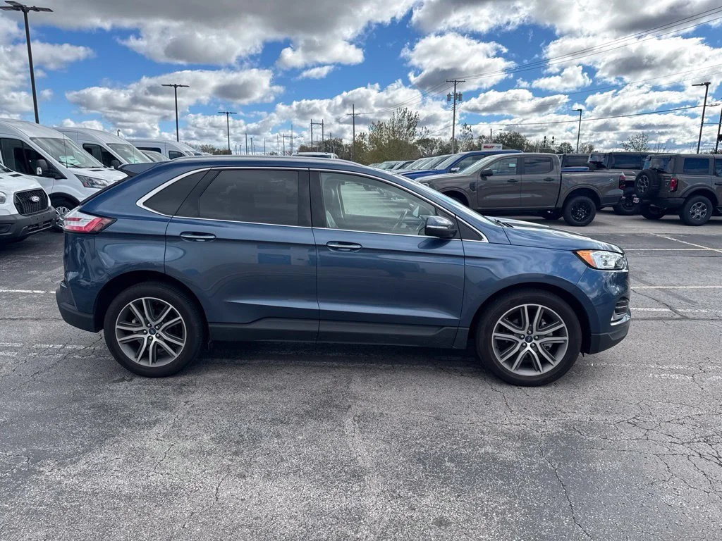 Certified 2019 Ford Edge Titanium with VIN 2FMPK3K99KBB27896 for sale in Huron, OH