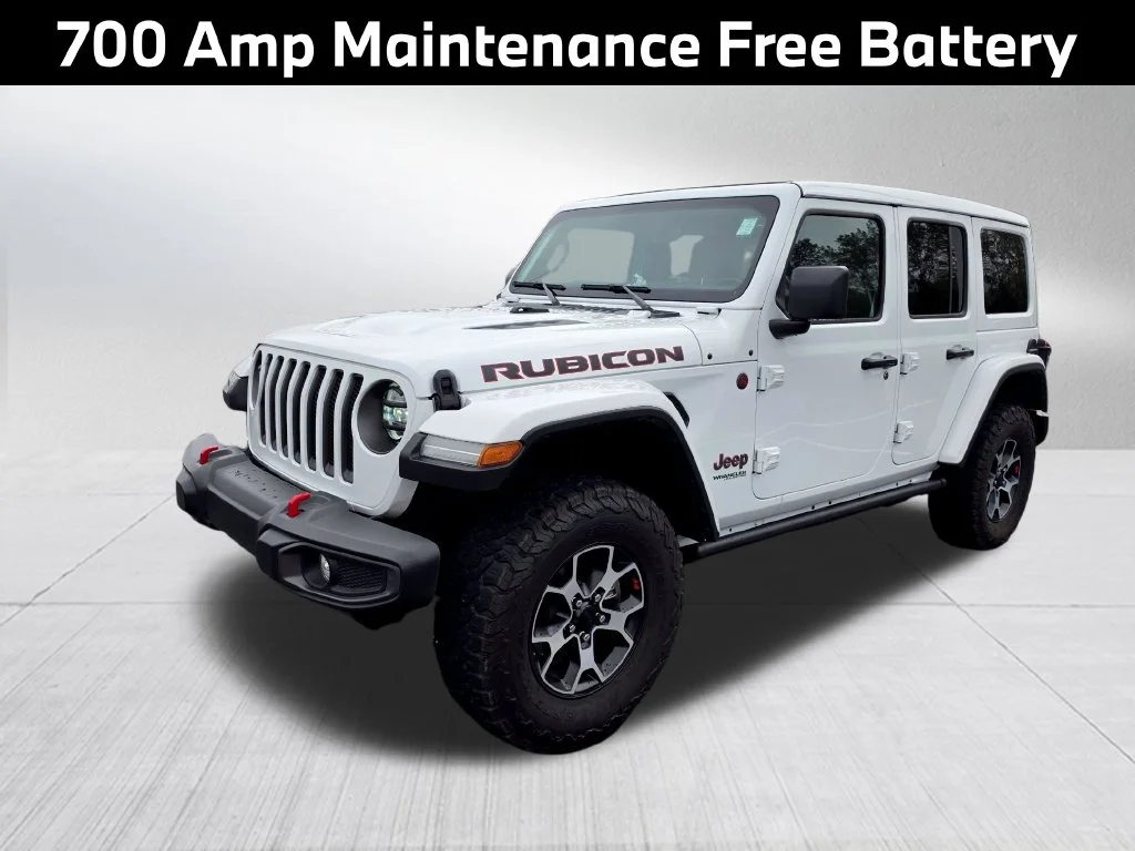 Used 2021 White Jeep Unlimited Rubicon image 21