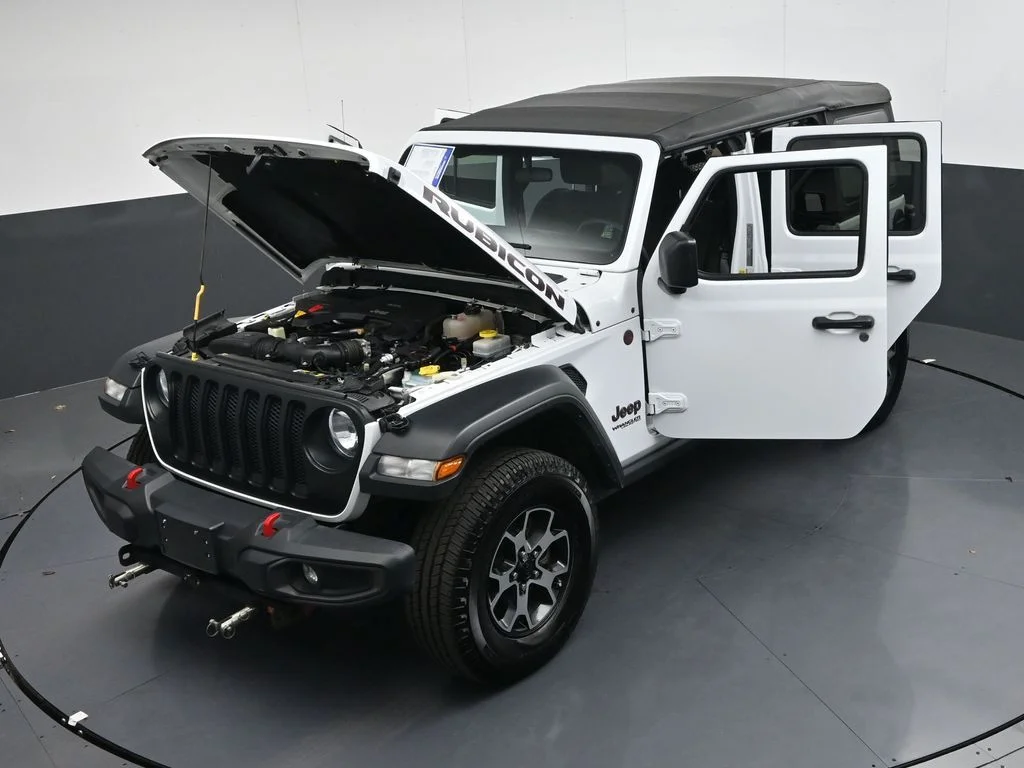 Used 2021 White Jeep Unlimited Rubicon image 44