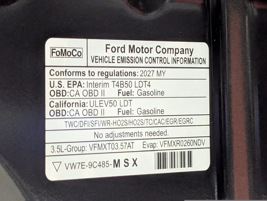 New 2027 Dark Matter Gray Metallic Ford MAX Platinum image 30