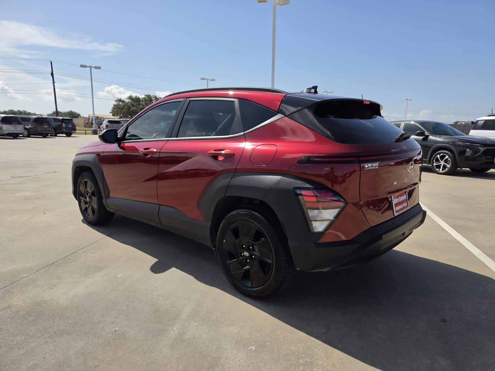 Used 2026 Ultimate Red Metallic Hyundai SEL Sport image 3