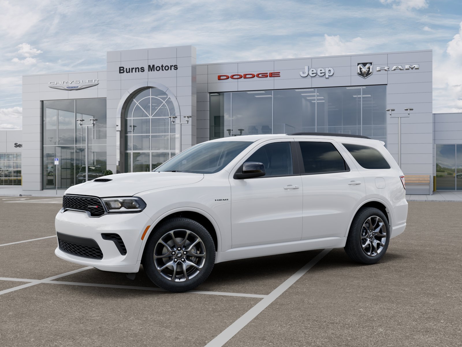 New 2026 White Knuckle Clearcoat Dodge GT HEMI V8 Blacktop image 2