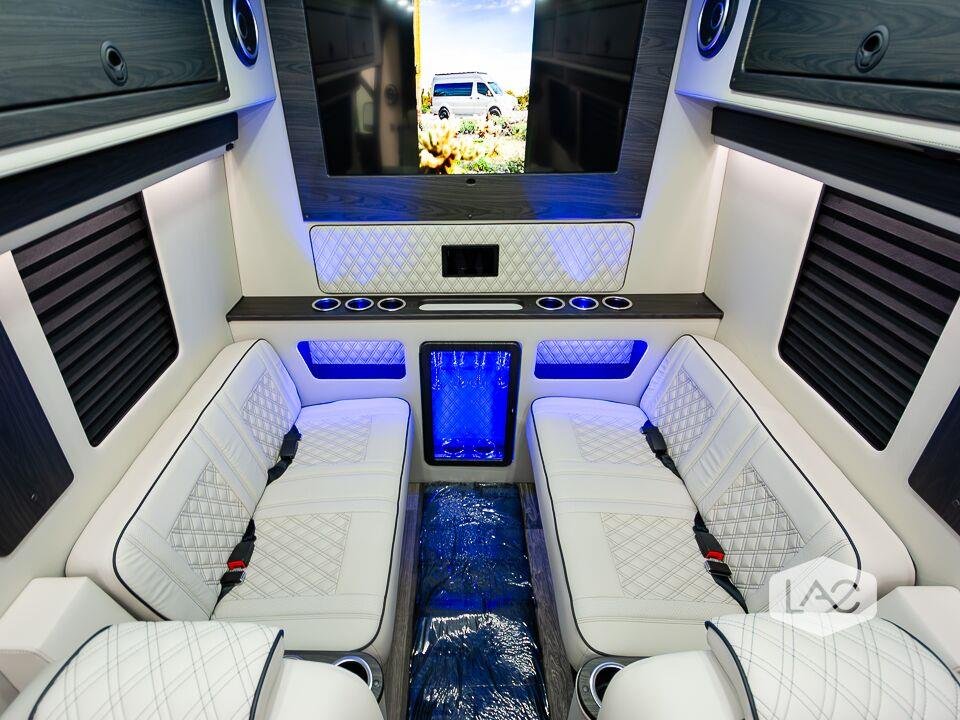 New 2024 Black Blue Mercedes-Benz 3500XD HIGH ROOF I4 DIESE image 10