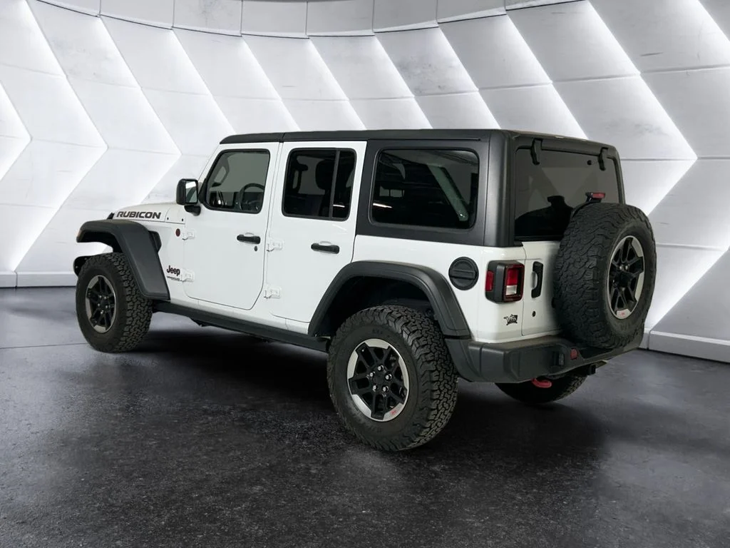 Used 2018 White Jeep Unlimited Rubicon image 6