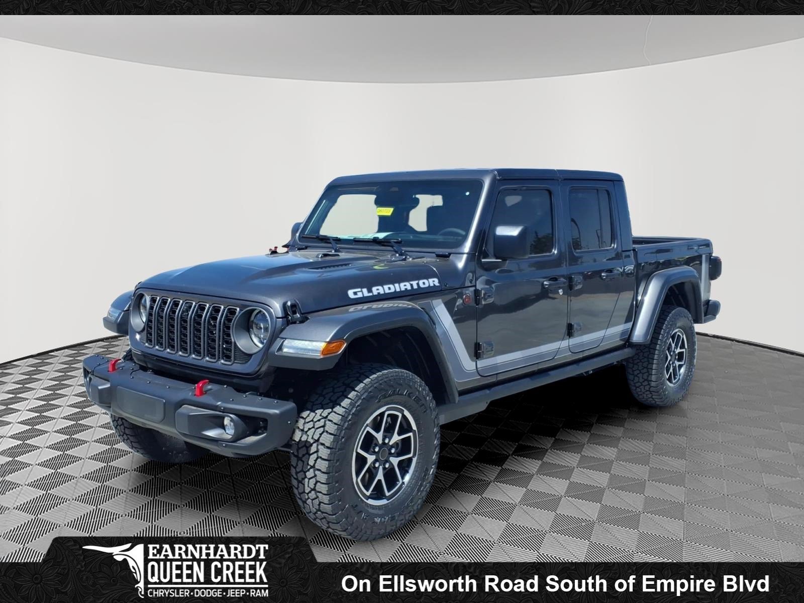 New 2026 Granite Crystal Metallic Clear-Coat Exterior Paint Jeep Rubicon X image 1