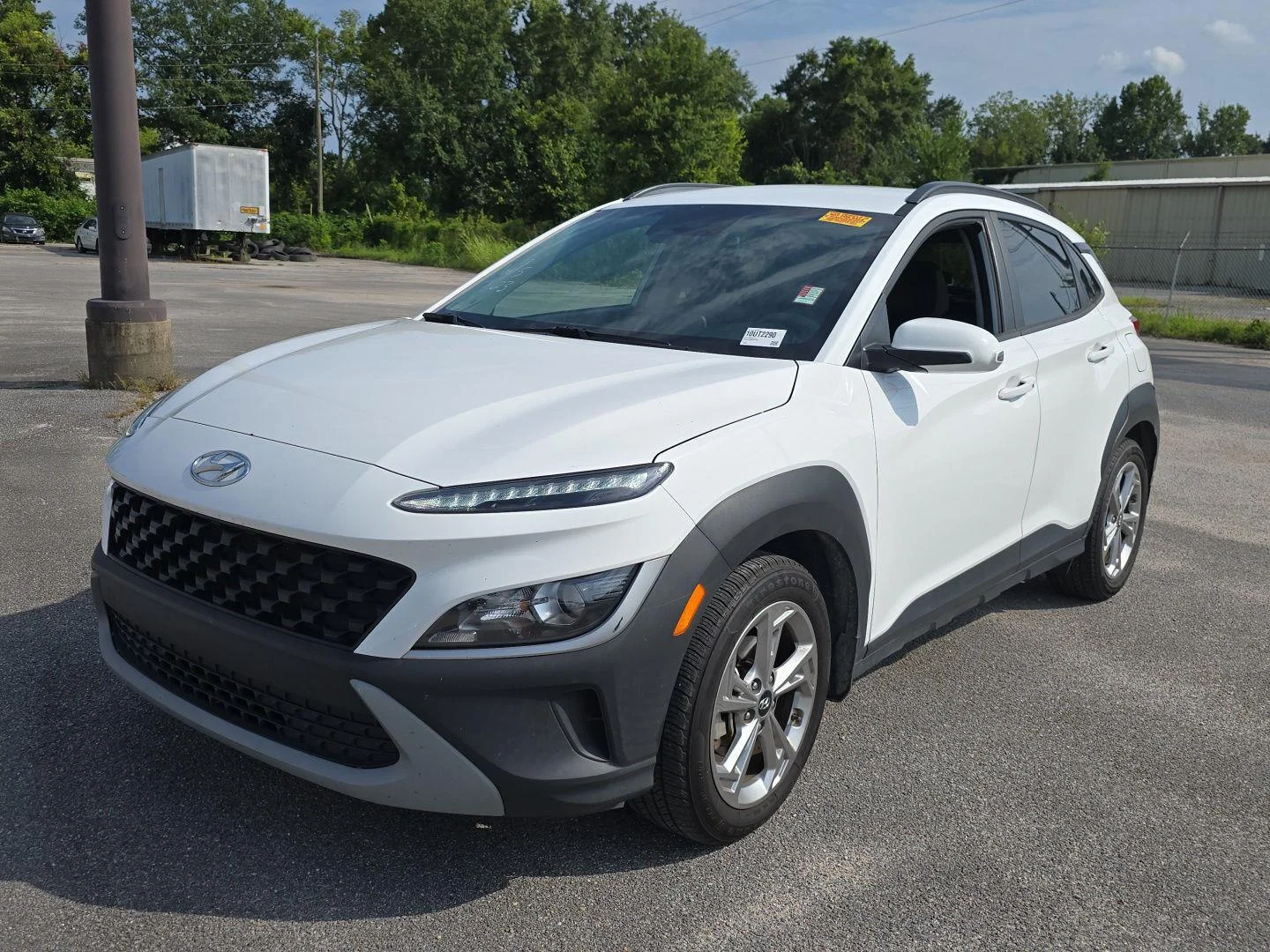 Used 2022 Lunar White Hyundai SEL image 8