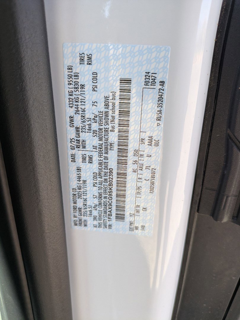 2025 Ford Transit Passenger Van XL - Photo 13