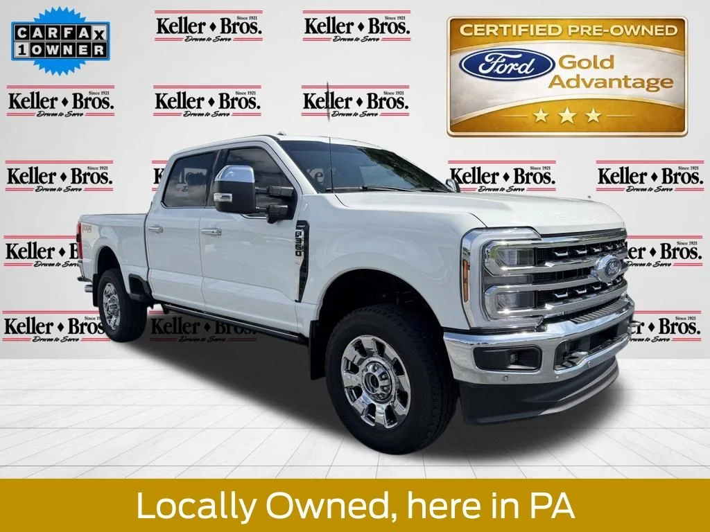 Certified Used 2024 Star White Ford Lariat image 1
