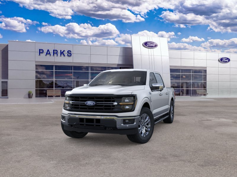New 2025 Iconic Silver Metallic Ford XLT image 2