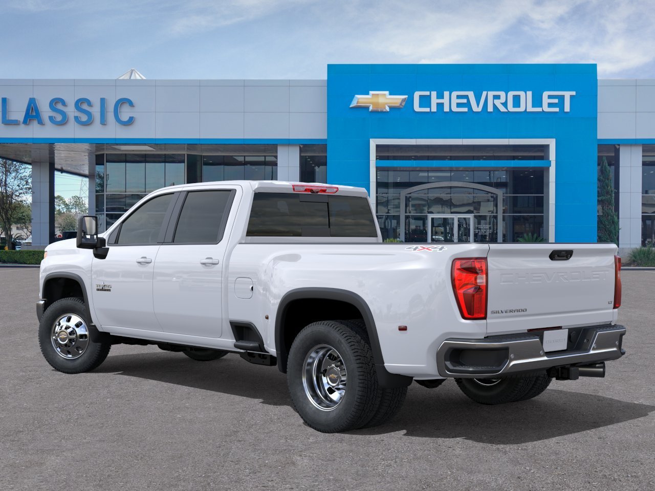 2026 Chevrolet Silverado 3500 HD LT DRW White at Classic Elite Chevrolet Hwy 6