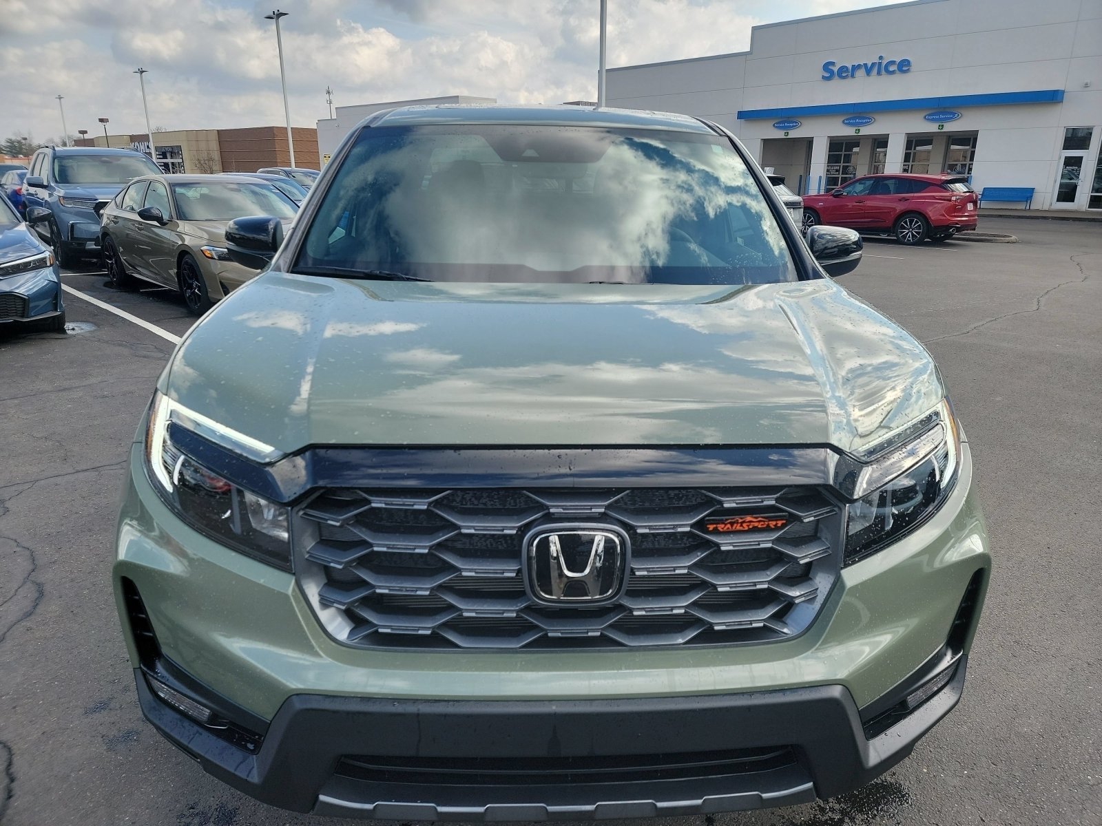 New 2026 Ash Green Metallic Honda TrailSport image 2