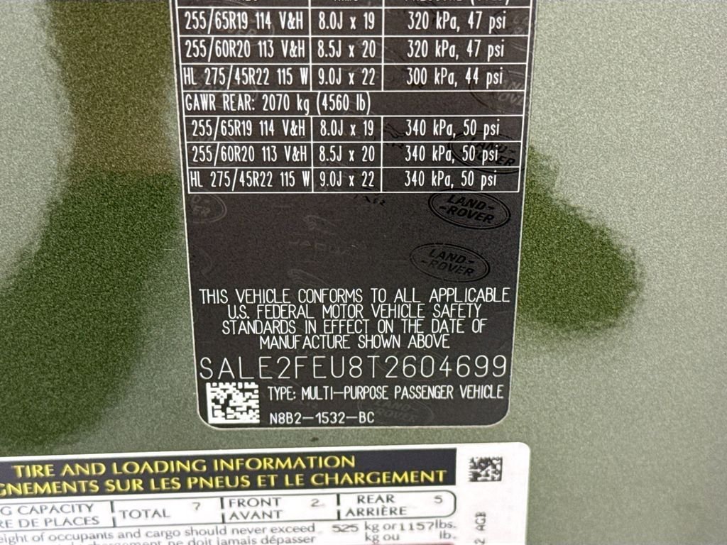 New 2026 Woolstone Green Land Rover X-Dynamic SE image 34