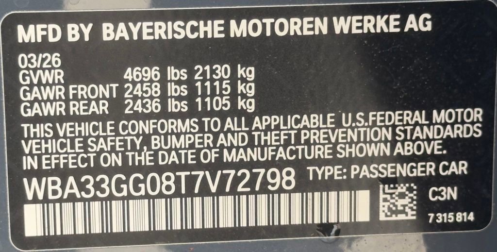 New 2026 Storm Bay Metallic BMW M235 xDrive image 42