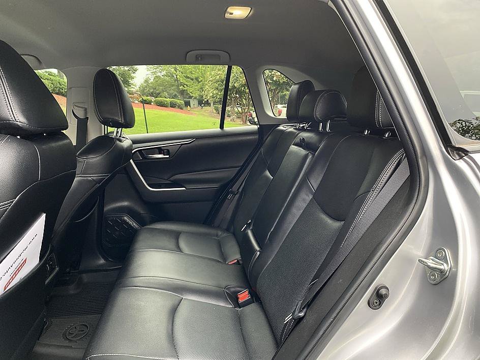 Used 2022 Silver Sky Metallic Toyota Hybrid XLE image 12