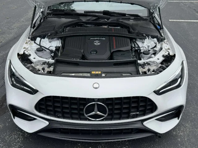 New 2026 MANUFAKTUR Moonlight White Metallic Mercedes-Benz AMG® CLE 53 4MATIC+ Cabriolet image 18