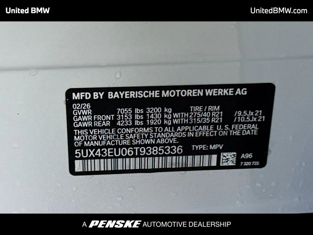 New 2026 Mineral White Metallic BMW xDrive50e image 15
