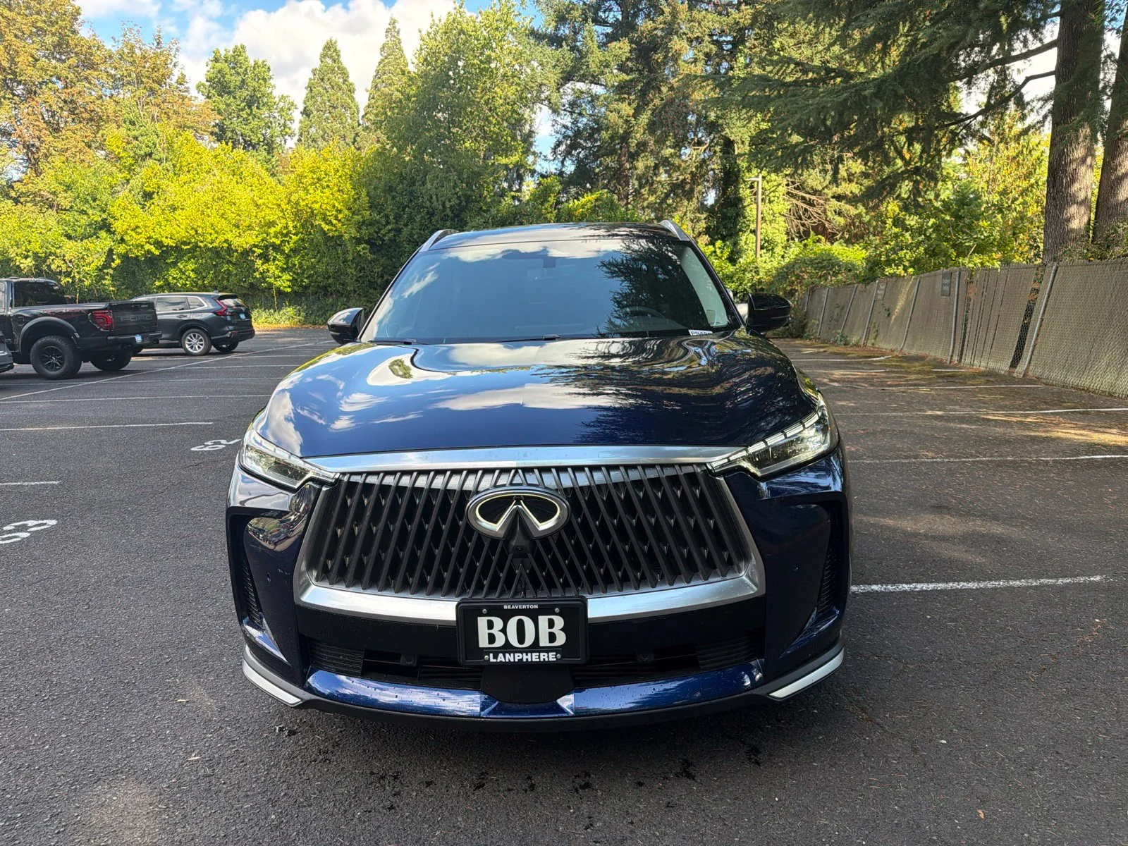 Used 2026 Blue INFINITI LUXE image 2