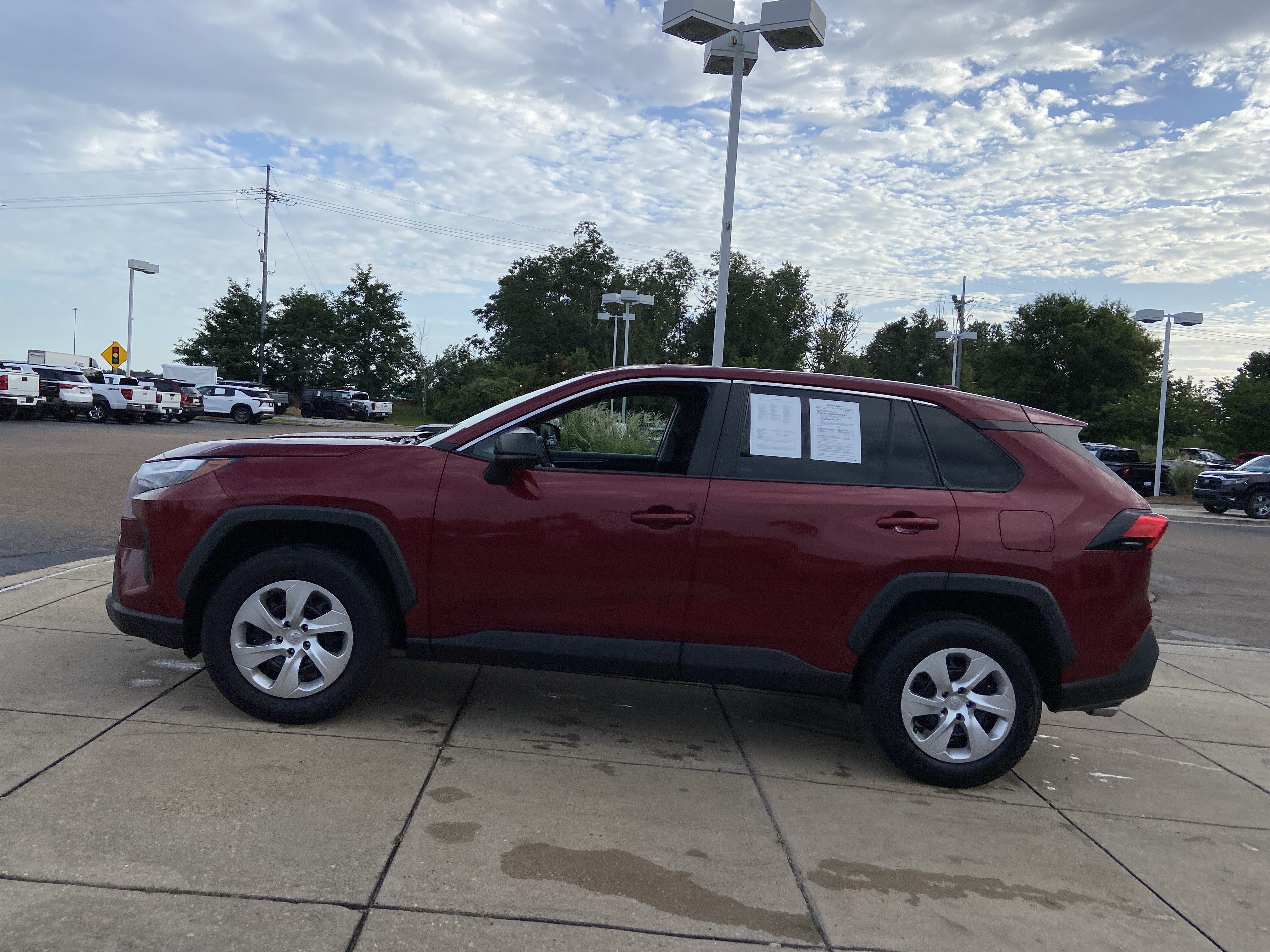 Used 2023 Ruby Flare Pearl Toyota LE image 7