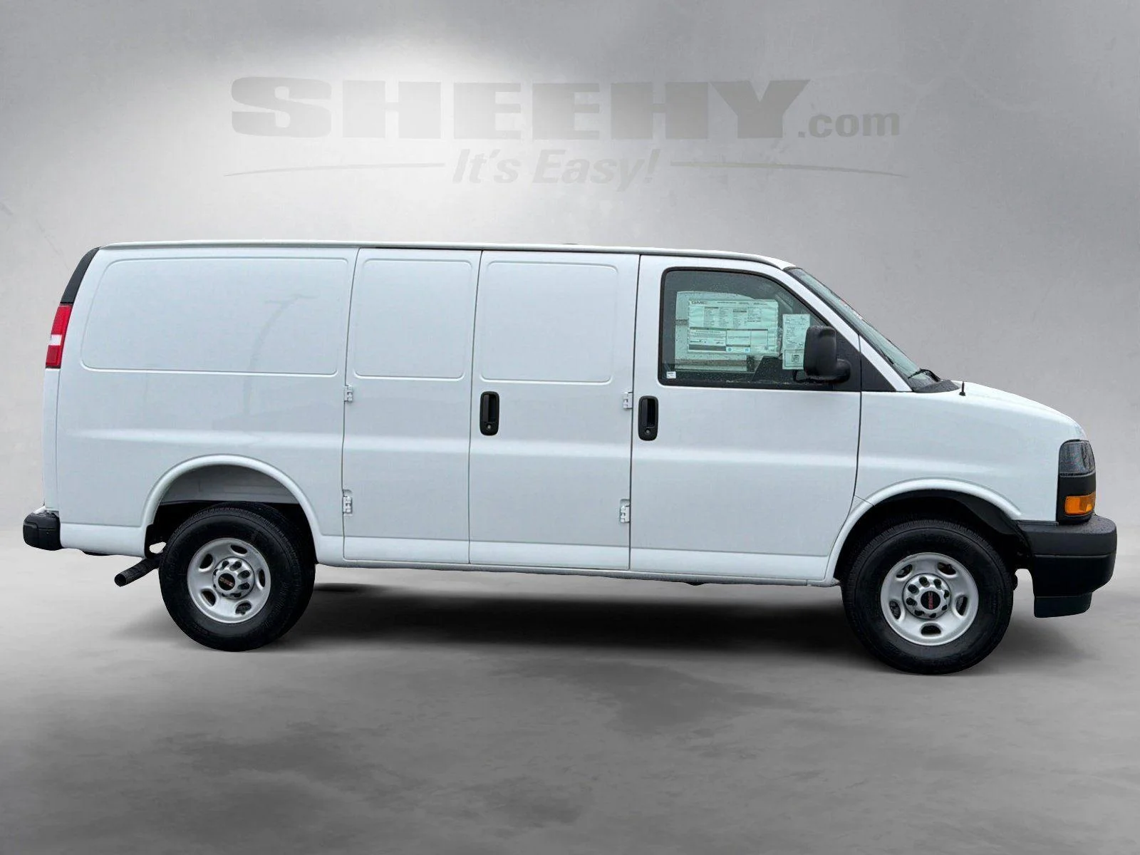 New 2026 Summit White GMC Work Van image 3