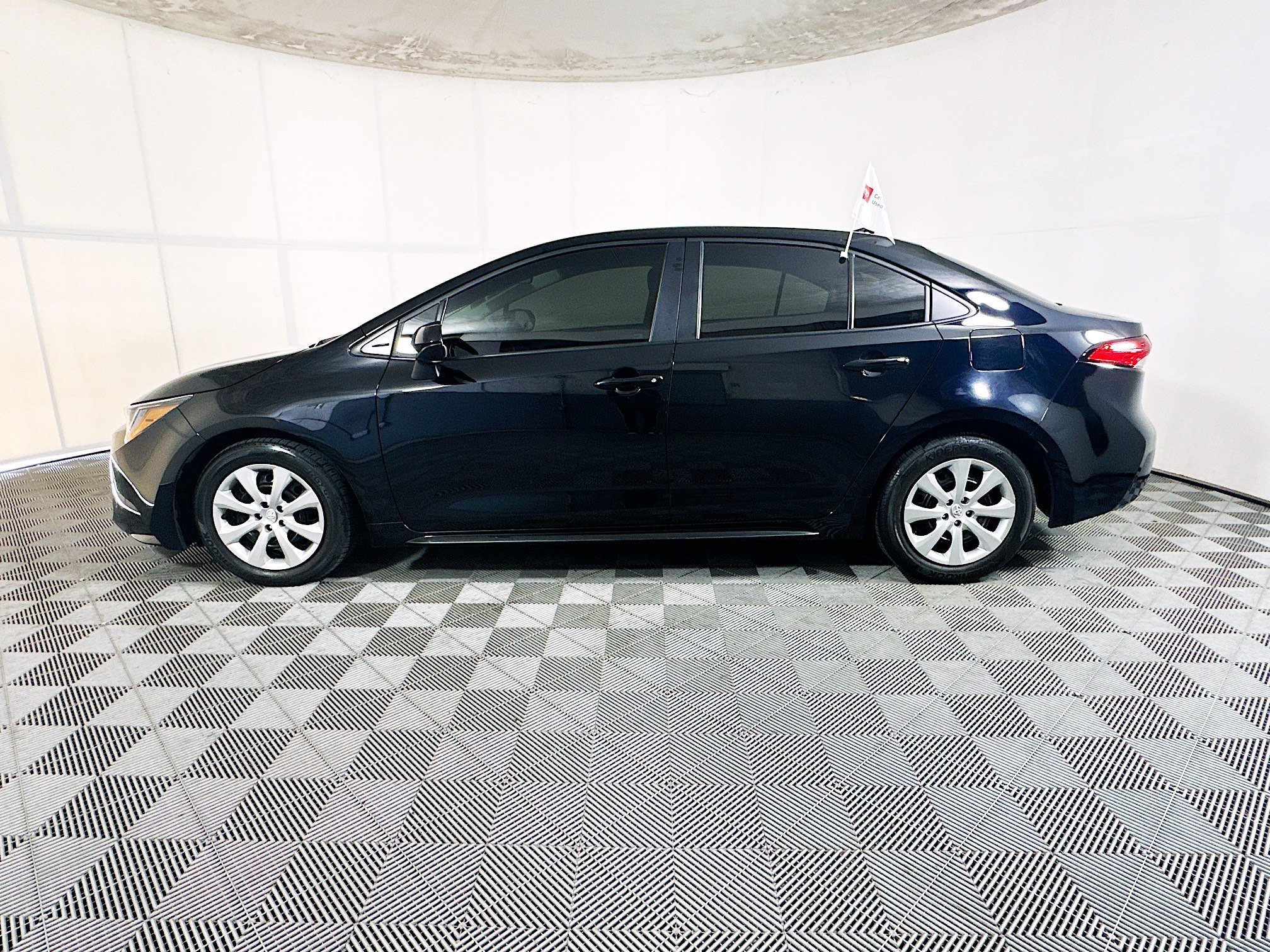 Certified Used 2025 Midnight Black Metallic Toyota LE image 6
