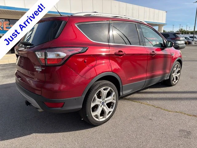 Used 2017 Red Ford Titanium image 4