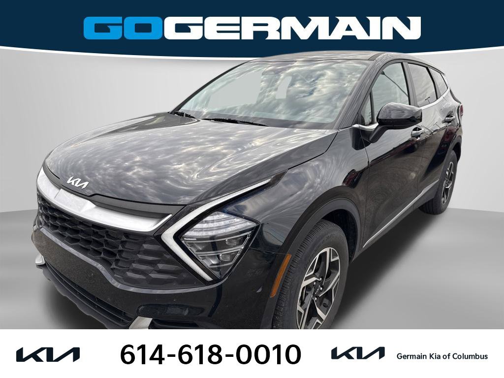 Used 2024 Black Kia LX image 1