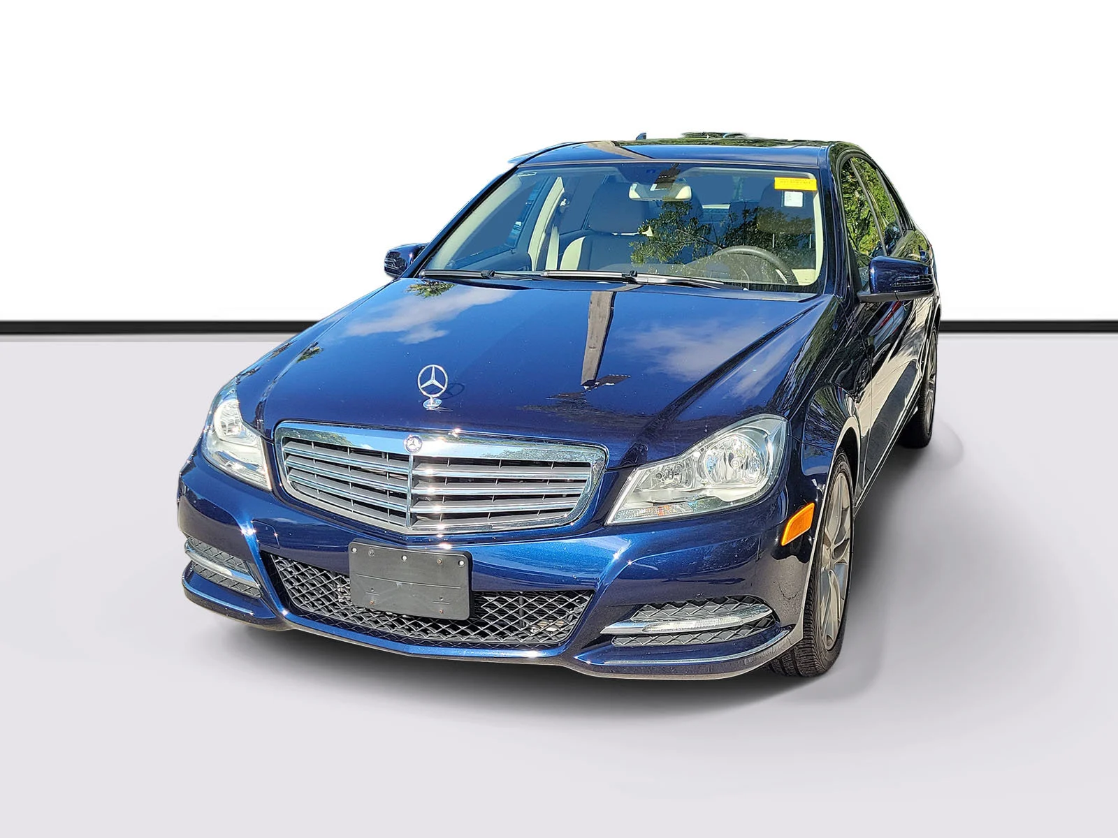 Used 2013 Blue Mercedes-Benz C 300 image 3