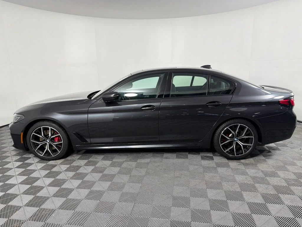 Certified Used 2023 Dark Graphite Metallic BMW 530i xDrive image 8