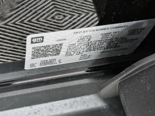 New 2026 Mosaic Black Metallic Chevrolet LS image 32